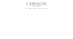 Desktop Screenshot of cassagnephotography.com